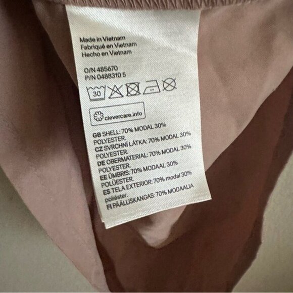 H&M Off-Shoulder Powder Pink Dress size 6 - Picture 8 of 8